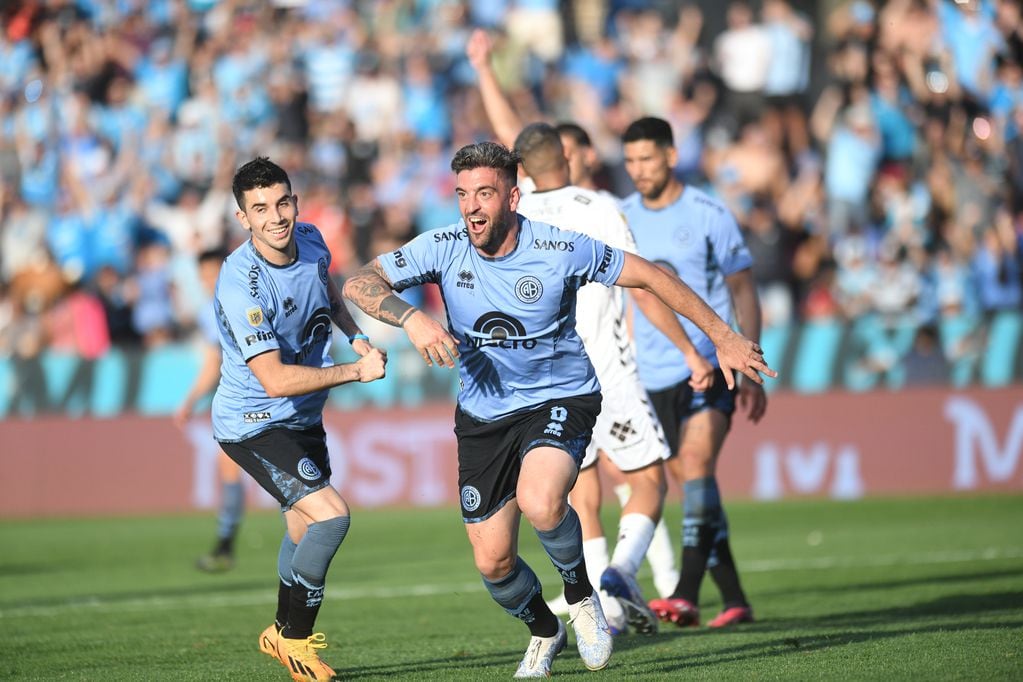 Partido Belgrano vs Platense en Alberdi. Alejandro Rébola. Foto Javier Ferreyra