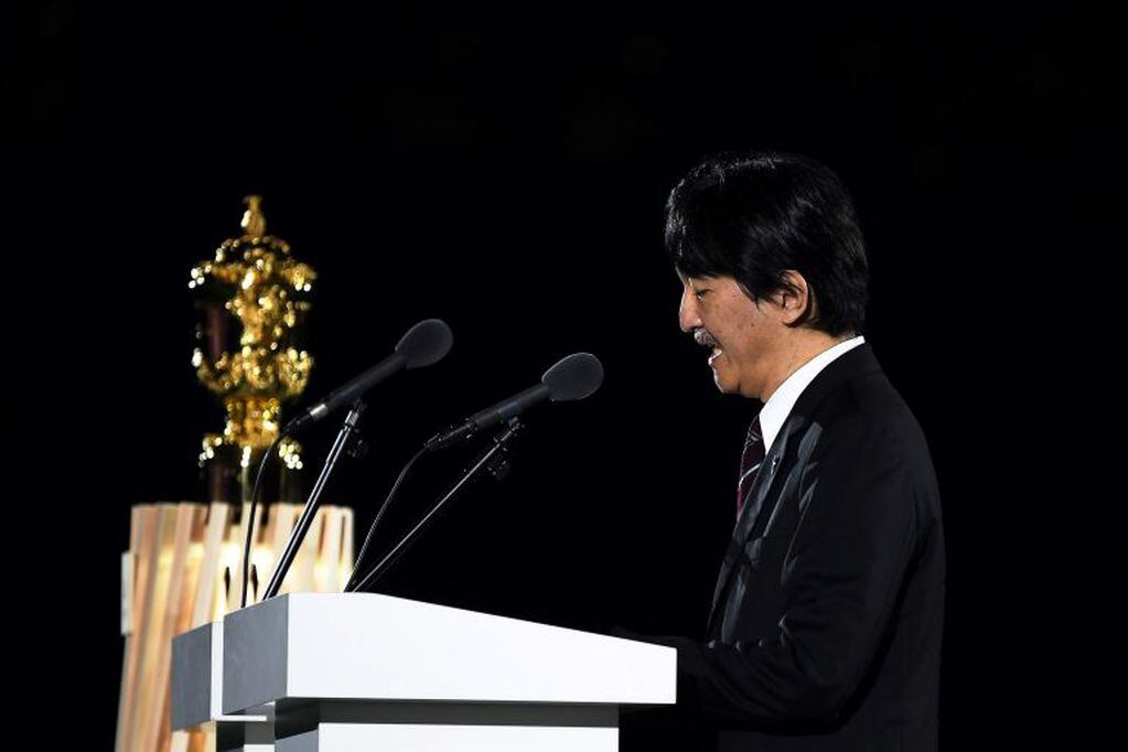 El príncipe Akishino (Foto: Charly Triballeau/AFP)