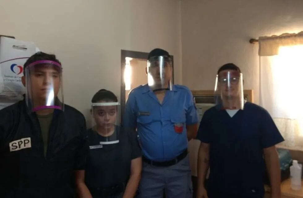 Las máscaras servirán para proteger al personal de salud que atienda a la población carcelaria.