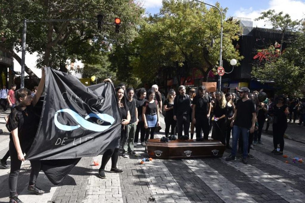 Protesta de Conicet Córdoba.