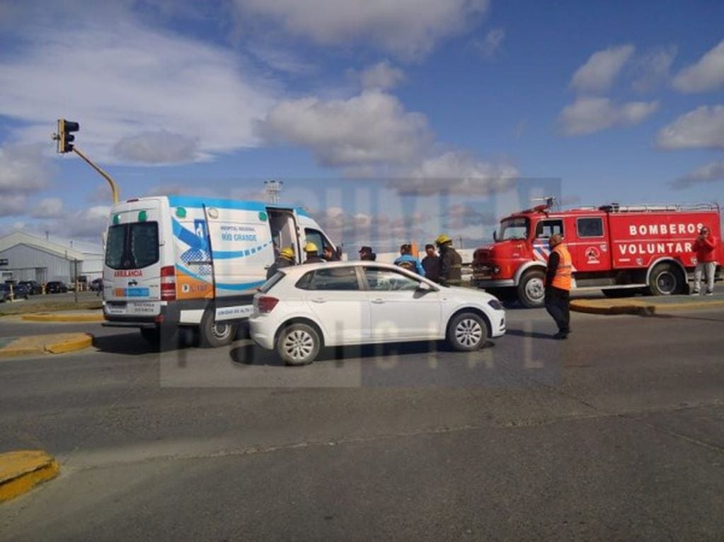 Accidente de tránsito en Río Grande (Foto: Resumen Policial)