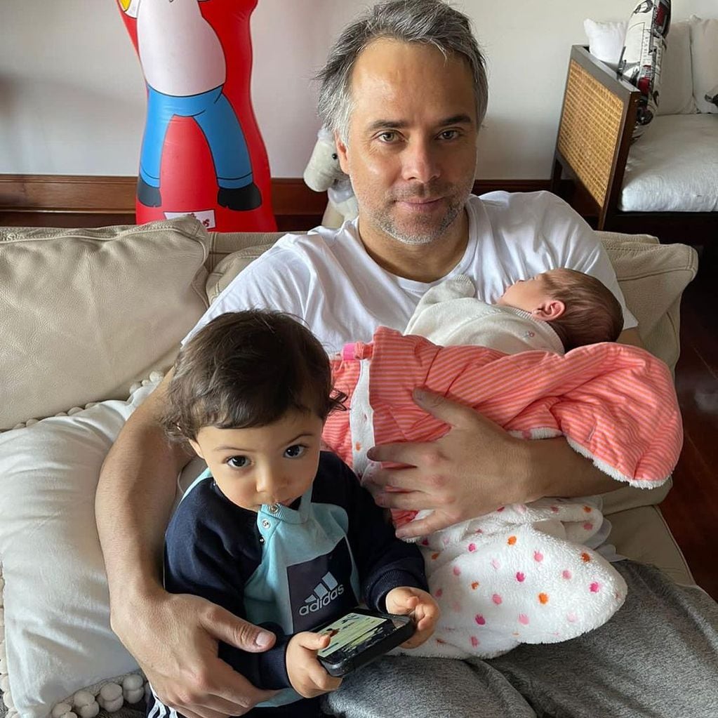 Lucha Aymar y sus hijos