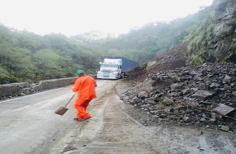 Vialidad informó volverá a restringir el paso vehicular en la ruta 307. (Gobierno Tucumán)