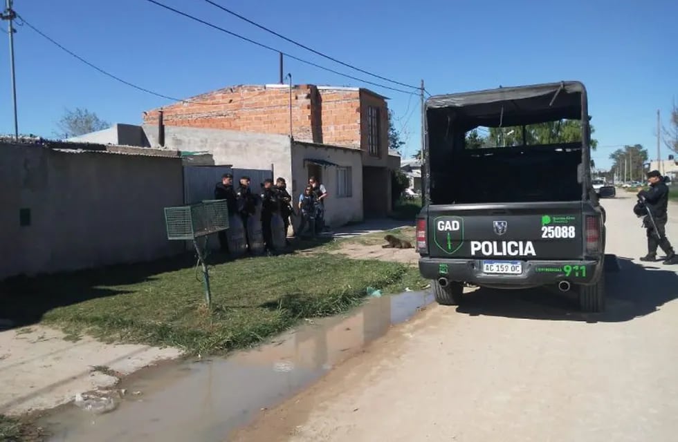 allanamiento en Chaco al  500 (policía)