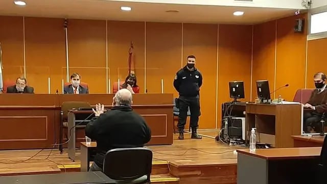Agustín Rosa Torino declara en el juicio en su contra