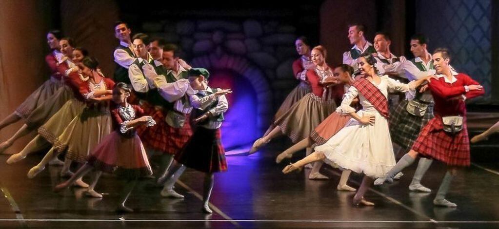 La Sylphide se repondrá este sábado y domingo en el Teatro Provincial (Prensa Ballet de la Provincia)