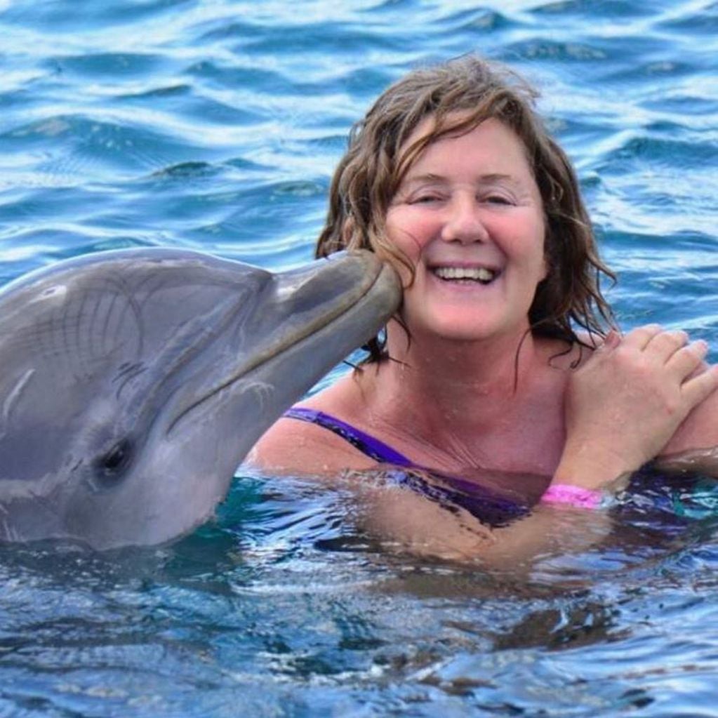 Verónica Llinás pidió disculpas por su foto de perfil con un delfín.
