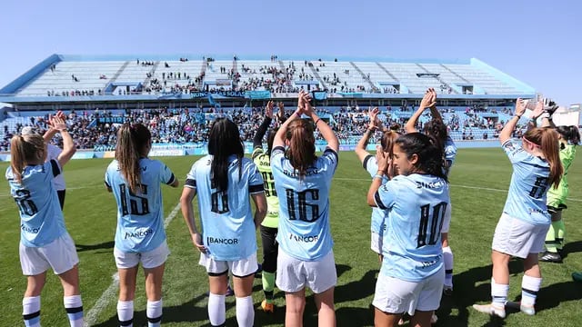 Belgrano goleó a Argentinos Juniors.