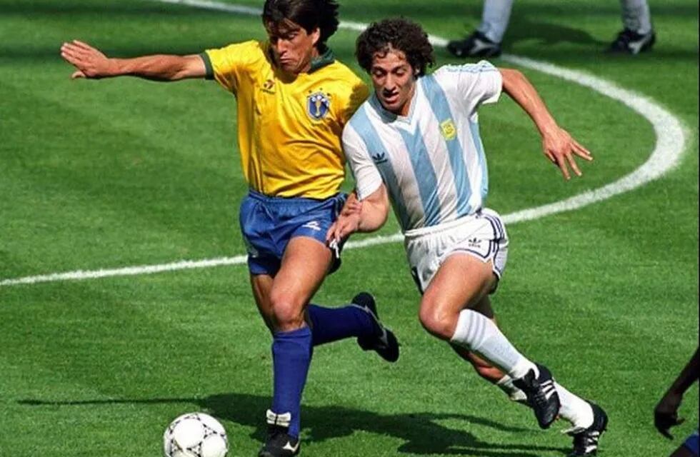 Pedro Troglio en el Mundial 90.