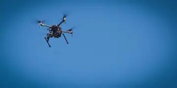 Primer patrullaje con el dron en el sur mendocino