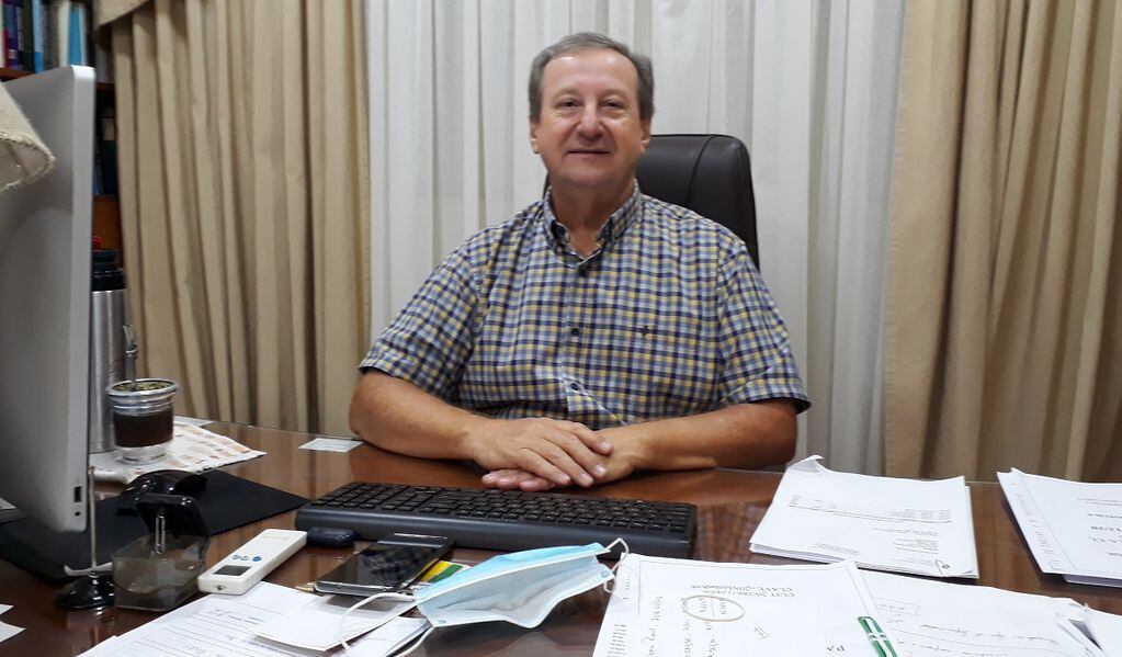Raúl Karaben, presidente de la Cooperativa Yerbatera de Santo Pipó .