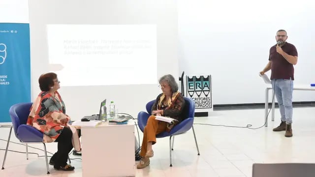 Adriana Crolla y María Luisa Ferraris, académicas santafesinas, hablaron de los escritores de la "pampa gringa": Nari, Balbi y Vecchioli