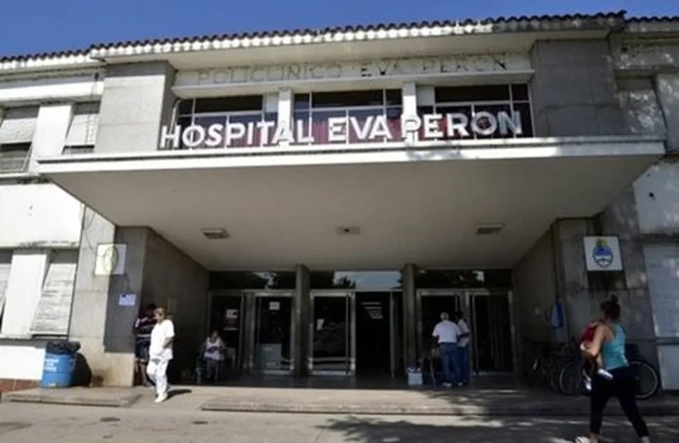 El hombre herido fue trasladado por sus familiares al Hospital Eva Perón de Baigorria. (Archivo)