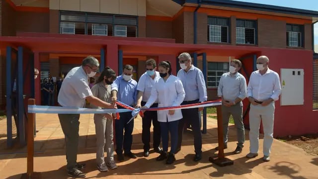 Inauguraron el edificio de la EPET Nº 21 en San Vicente