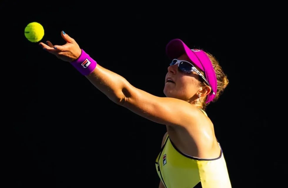 Nadia Podoroska avanza en el Abierto de Australia.