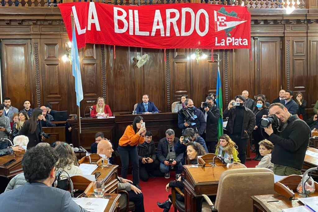 Carlos Salvador Bilardo fue declarado este jueves Ciudadano Ilustre de la Ciudad de La Plata por parte del Concejo Deliberante.