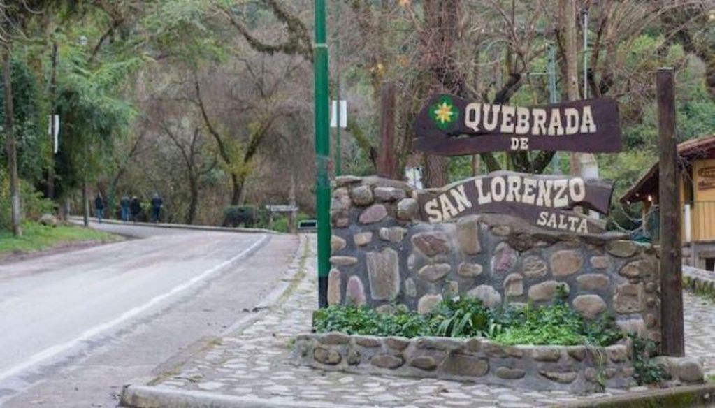 La Quebrada de San Lorenzo es un paraíso natural muy recomendado en Salta.