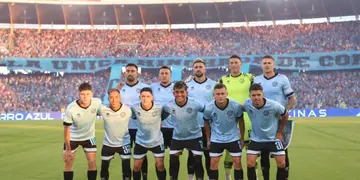 La formación de Belgrano en el clásico contra Talleres en el Kempes