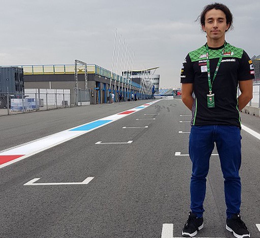 El piloto mendocino, Joel Romero ya está en el circuito de Assen (Países Bajos) donde disputará una nueva fecha del Mundial de Superbike .