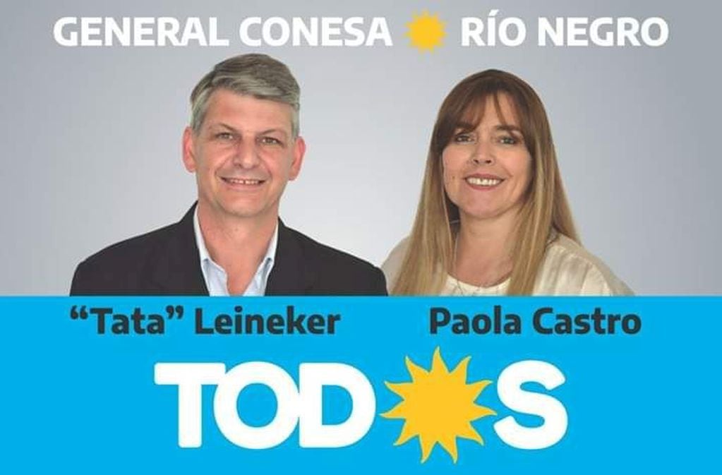 Héctor Leinejer, candidato en General Conesa (web).
