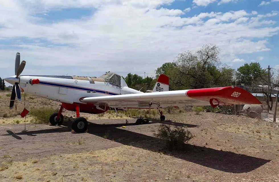 La provincia de Mendoza cuenta con un nuevo avión de alta tecnología para combatir los incendios.
Air Tractor modelo AT 802
Gentileza Gobierno de Mendoza