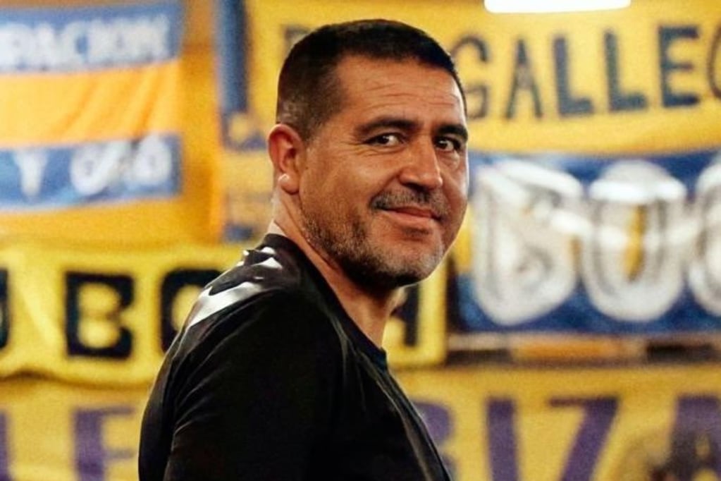 Juan Román Riquelme, vicepresidente de Boca y uno de los máximos ídolos. 