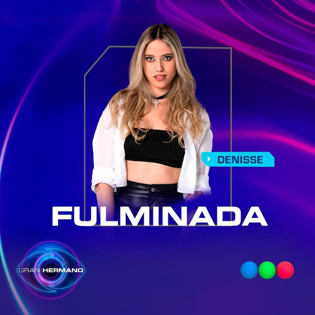 Denisse recibió la fulminante en Gran Hermano 2024.