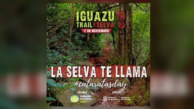 El próximo domingo 7 se realizará el Iguazú Trail de la Selva