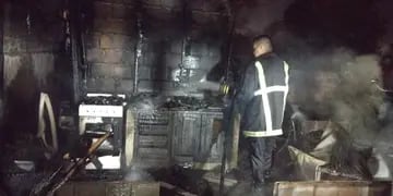 Tragedia en San Pedro: hombre pierde la vida en incendio de su vivienda