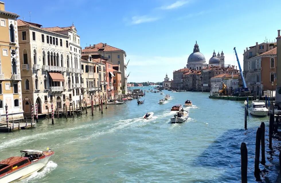 Imagen referencial del Gran Canal de Venecia, Italia.