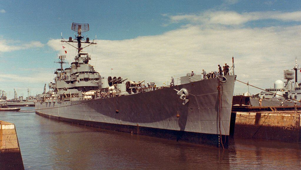 El crucero fue hundido por un submarino británico en 1982