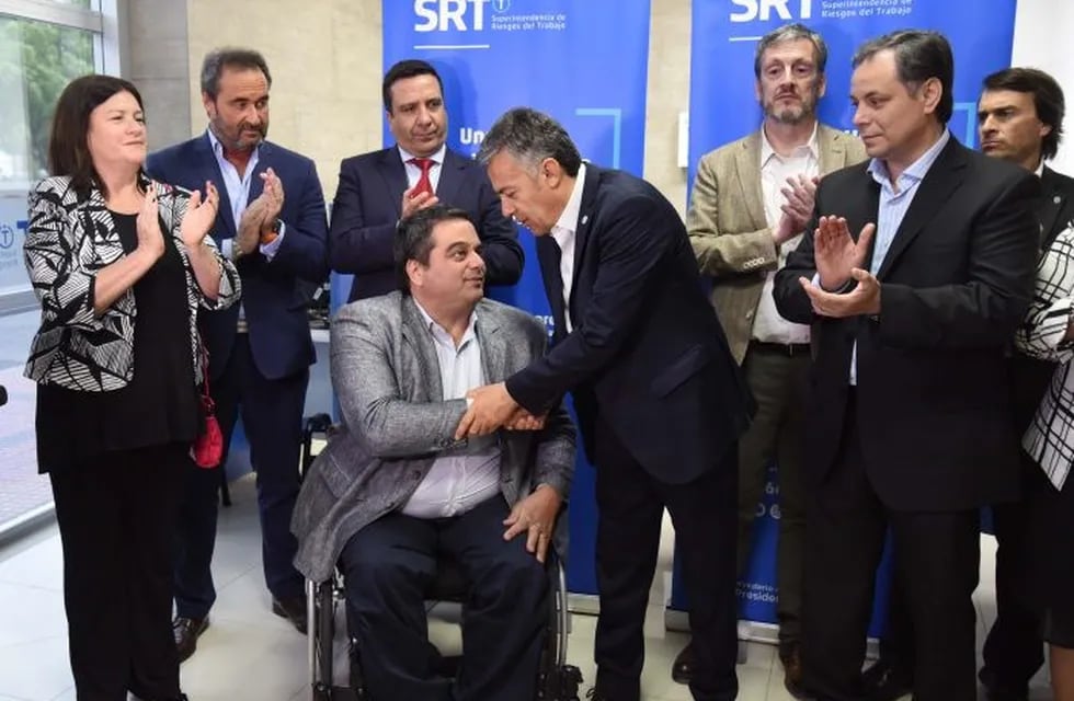 Cornejo y Triaca inauguraron la comisión técnica de la SRT en Mendoza