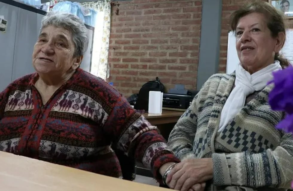 Alicia Rivas y Alicia Mulbayer, las neuquinas que retomaron su amistad 60 años después.