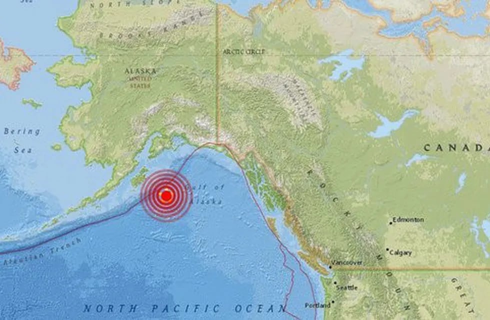 Un sismo de 8,2 grados sacudió Alaska y hay alerta de tsunami en Estados Unidos.