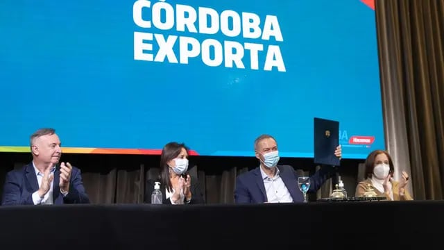 Córdoba Exporta. Contempla beneficios a las empresas que aumenten sus ventas al exterior respecto del año anterior. (Gobierno de Córdoba)