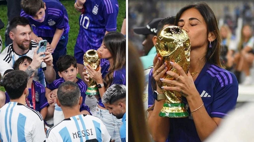 El triunfo de Messi y Antonela Roccuzzo por el Mundial Qatar 2022
