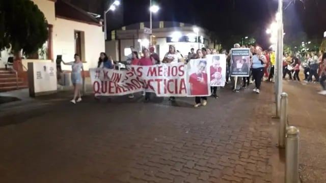 Marcharon pidiendo justicia por Agustín Ramírez y Josías Galeano en Oberá