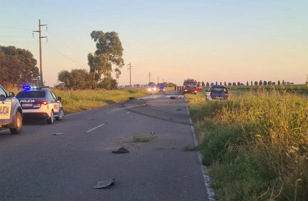 Accidente fatal entre Villa Concepción del Tío y Balnearia ruta 3