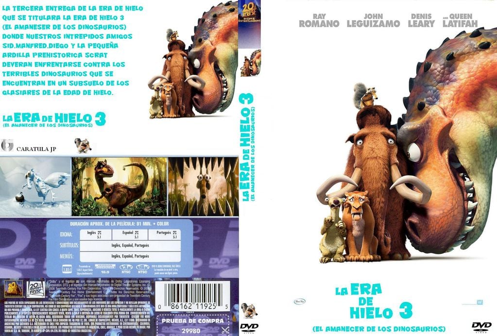 A los 13 años, Jean Pierre diseñó la carátula de la Era del Hielo 3, la subió a foros y terminó en las cajas de "DVD piratas".
