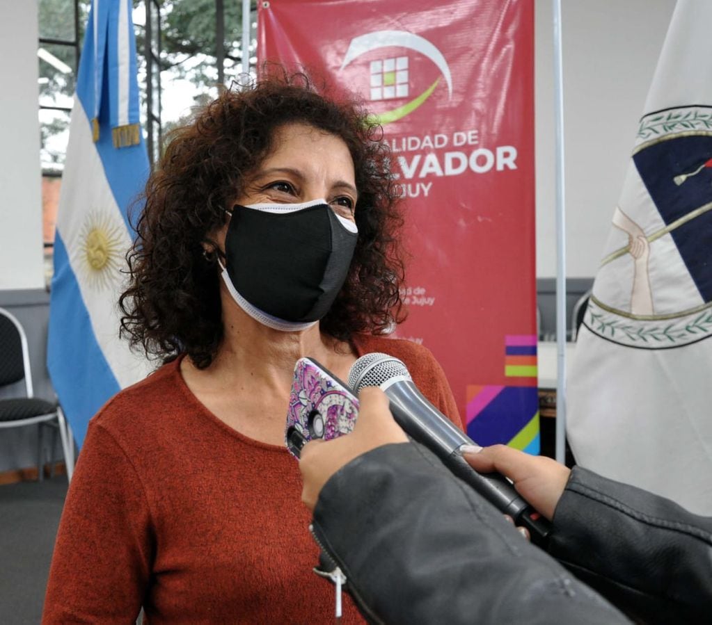 Adriana Díaz, subsecretaria de Planificación, Desarrollo y Modernización de la Municipalidad de San Salvador de Jujuy.