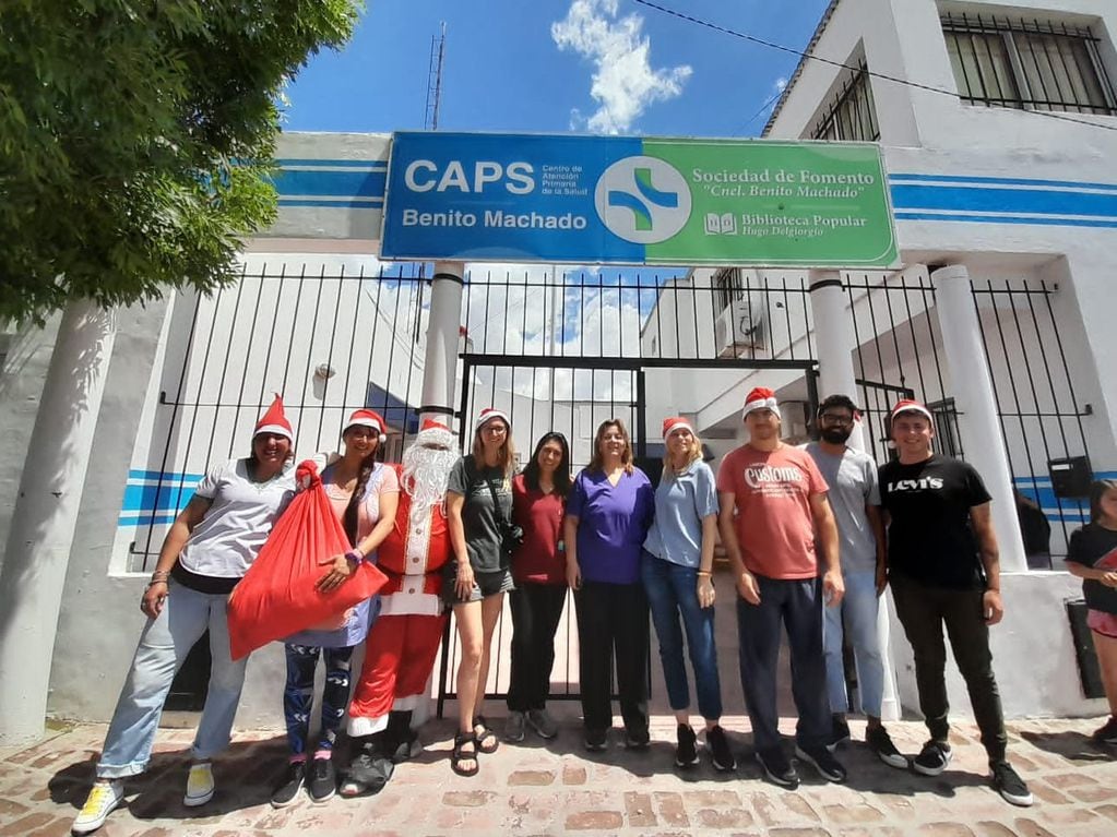 Papá Noel visitó los Caps de Tres Arroyos