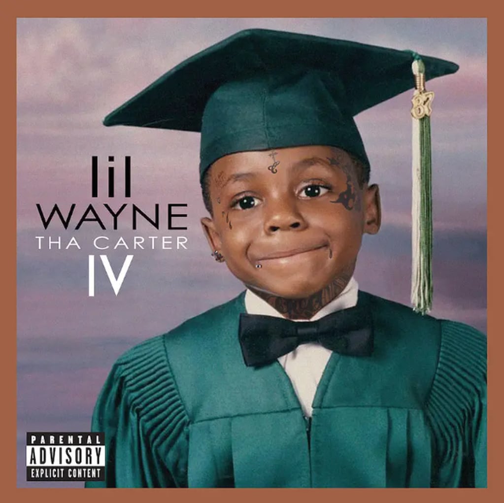 La portada de Lil Wayne en "Tha Carter IV" similar a la de Trueno