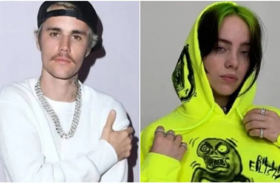 Justin Bieber y Billie Eilish.