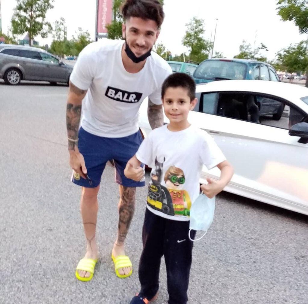Tuvieron la oportunidad de conocer a Rodrigo de Paul en Udinese.