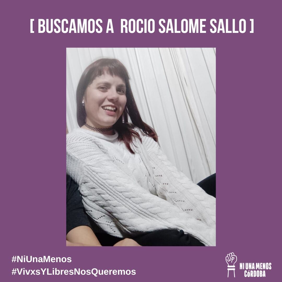 Buscan a Rocío Salomé Sallo, una joven de 31 años.