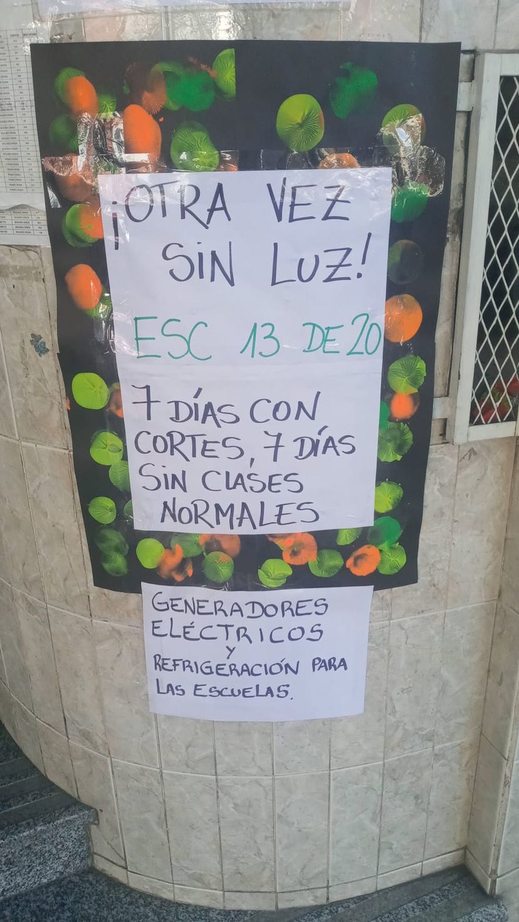Las condiciones que denuncias maestros en las escuelas de la Ciudad de Buenos Aires.