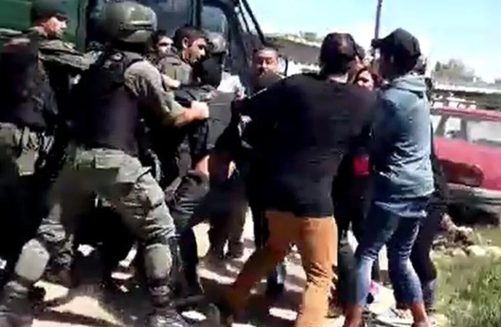 Gendarmes agredidos