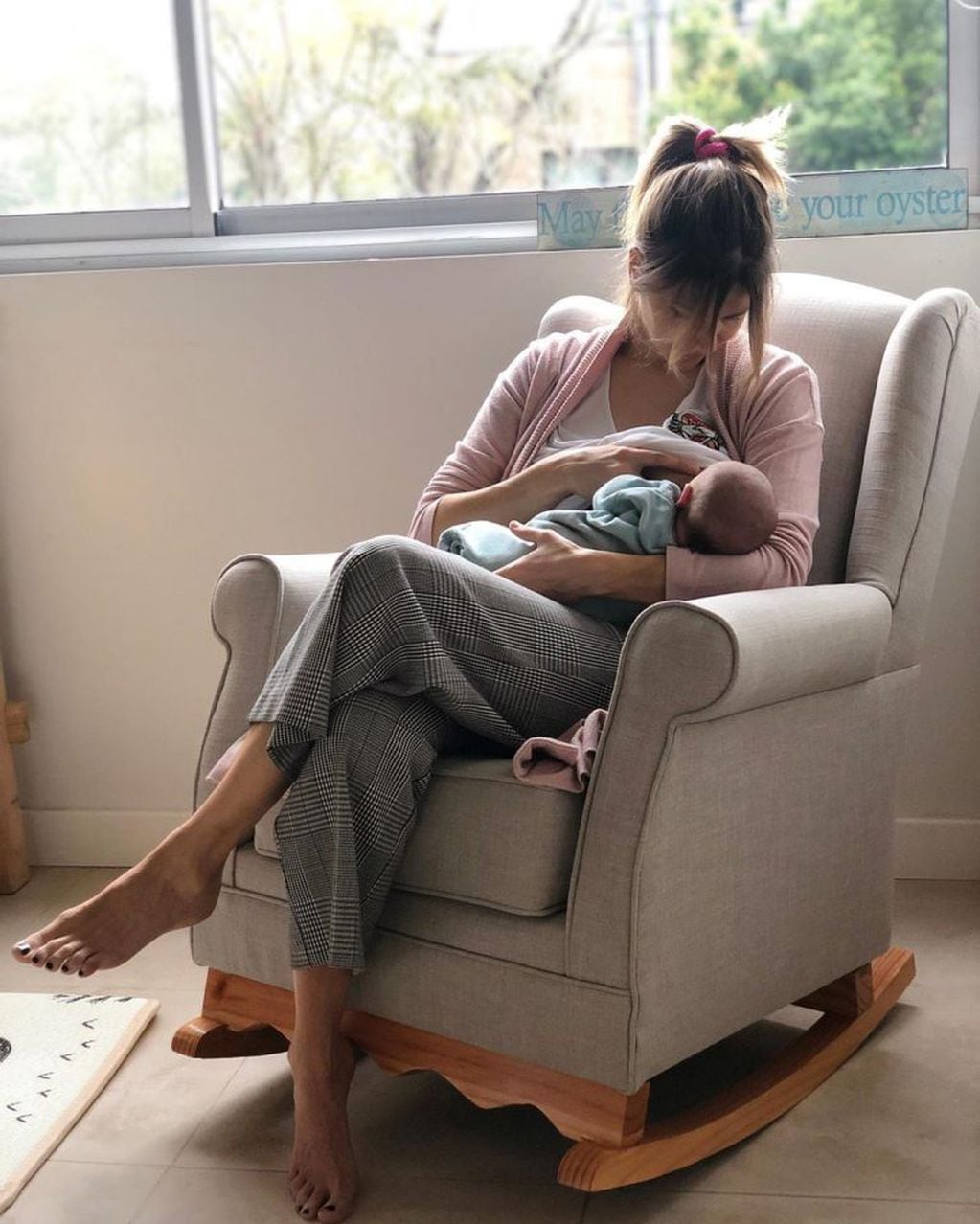 Marcela Kloosterboer compartió una tierna escena con su bebé (Instagram/ m.klooster)