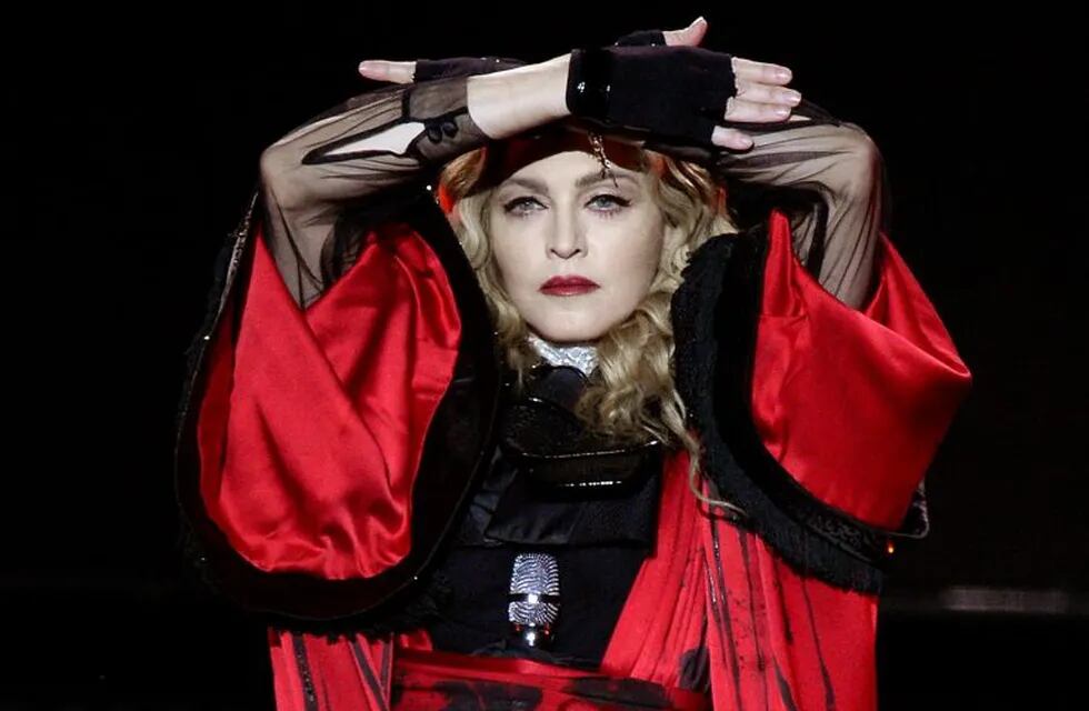 Madonna performs on stage during a concert EFE/WALTER BIERI