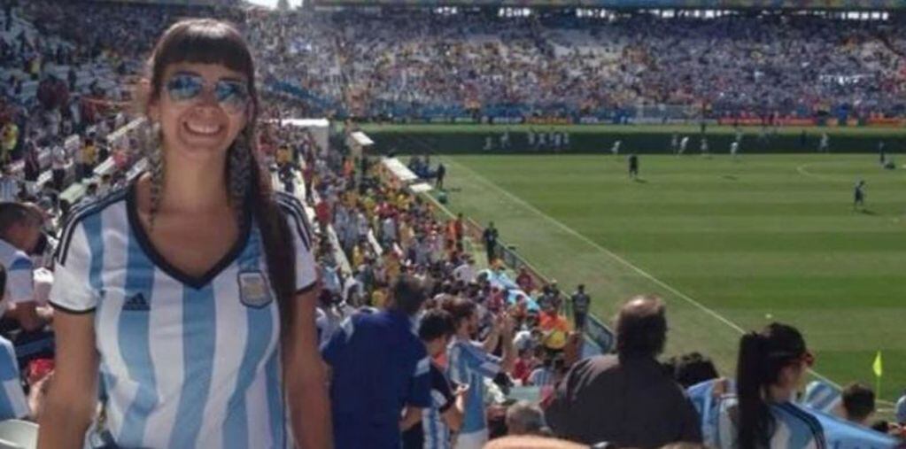 Soledad falleció en un accidente durante el Mundial de Brasil 2014 (Foto: web)